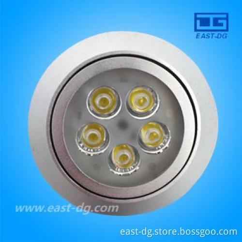 Round recessed 5W led ceiling down light, ceiling light flush mount